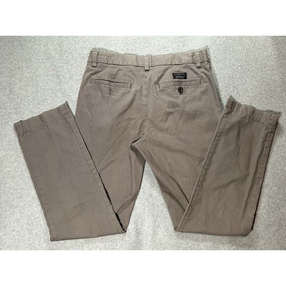 Banana Republic Aiden Chino Mens W30 L30 Pants Khakis Slight Taper Slim - Picture 14 of 16